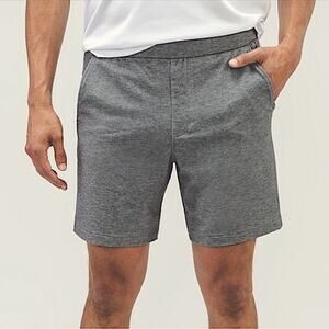 Ministry of Supply Men's  Fusion Terry Short Classic Gray Heather XS NWT